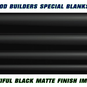 OEM Rod Builders' - 9 Foot 7/8 Weight Blank - Mod/Fast - Matte Black