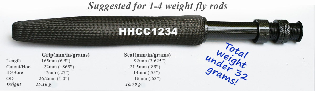 H&H Carbon Fiber Seat/Grip Combo - 3 Sizes - Exclusive! - Image 9